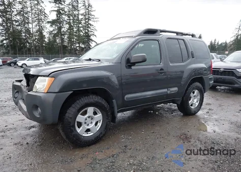 2005 Nissan Xterra S из США, поврежденный, VIN 5N1AN08W75C606735